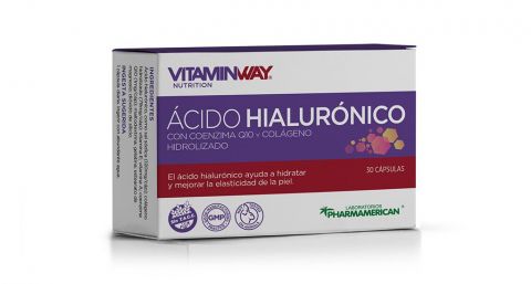 Acido Hialuronico x 30 Capsulas (Vitaminway)