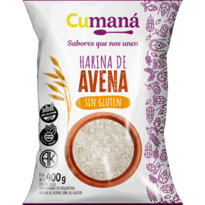 Harina de Avena sin Gluten x400gr CUMANA