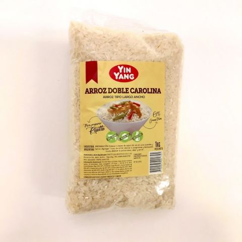 Arroz Doble Carolina x 1 Kg (Yin Yang)
