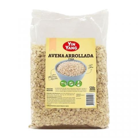 Avena Arrollada Fina x 500 Gr (Yin Yang)