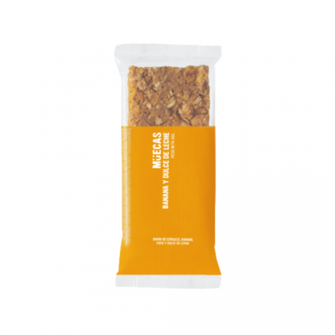 Barrita De Cereal - Banana y Dulce de Leche - x 50 Gr (Muecas)