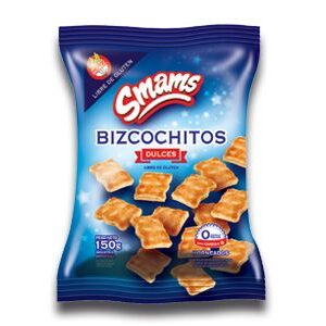 Bizcochitos Dulces Sin Tacc x 150 Gr (Smams)