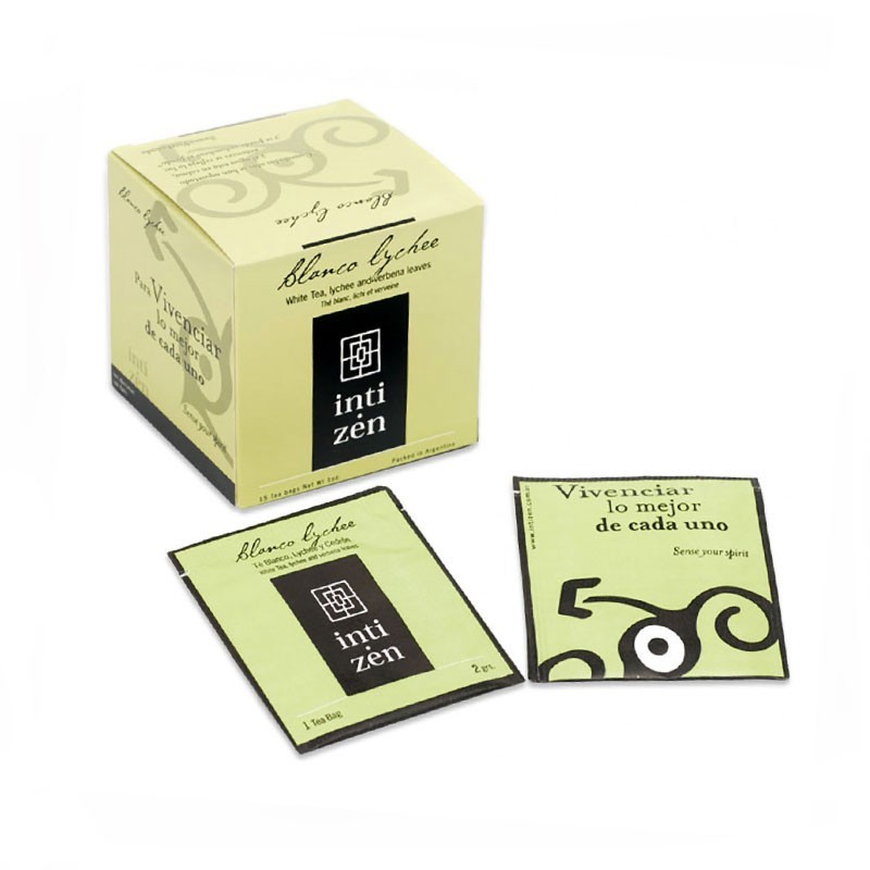Blanco Lychee Té Blanco De Lychee Y Cedrón Inti Zen x 15 saquitos