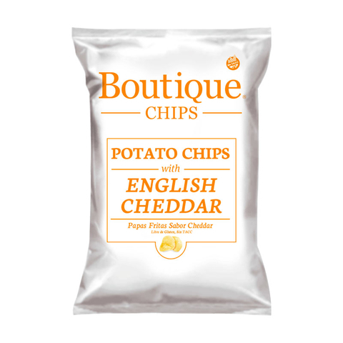 Chips de Papas Sin Tacc sabor Cheddar Boutique x 65gr