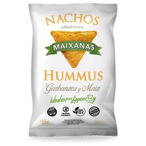 Snack de Maíz y Hummus Sin Tacc Maixanas x 98gr