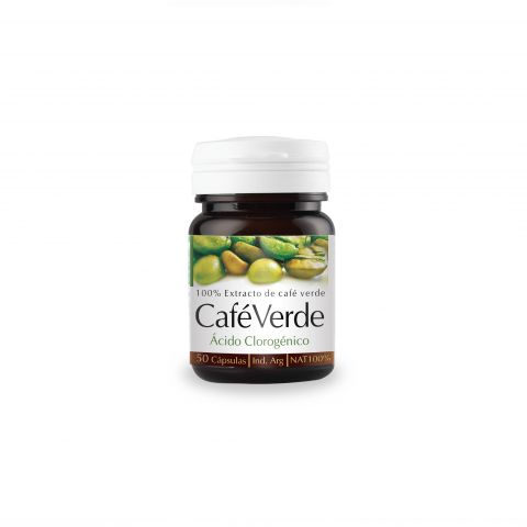 Café Verde x 50 cápsulas (Natier)