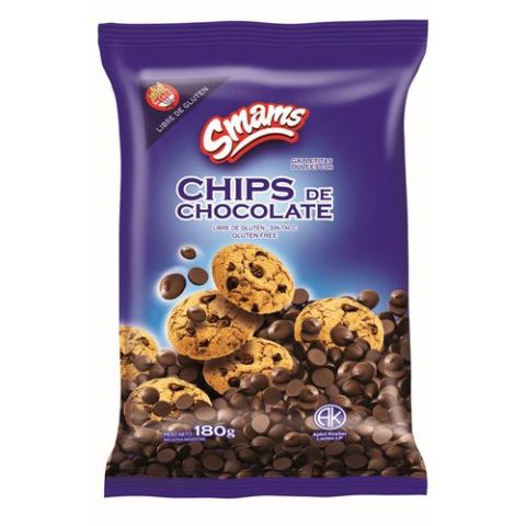 Chips de Chocolate Sin Tacc x 150 Gr (Smams)