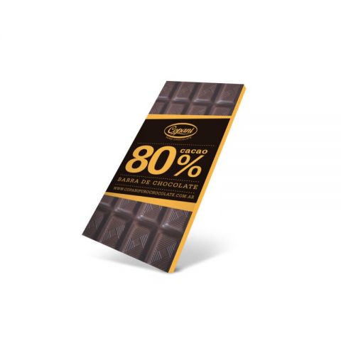 Chocolate 80% Cacao x 63 Gr (Copani)