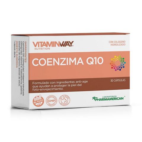 Co-enzima Q10 x 30 cápsulas (Vitaminway)