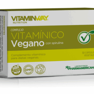 Complejo Vitamínico Vegano x 30 cápsulas (Vitaminway)