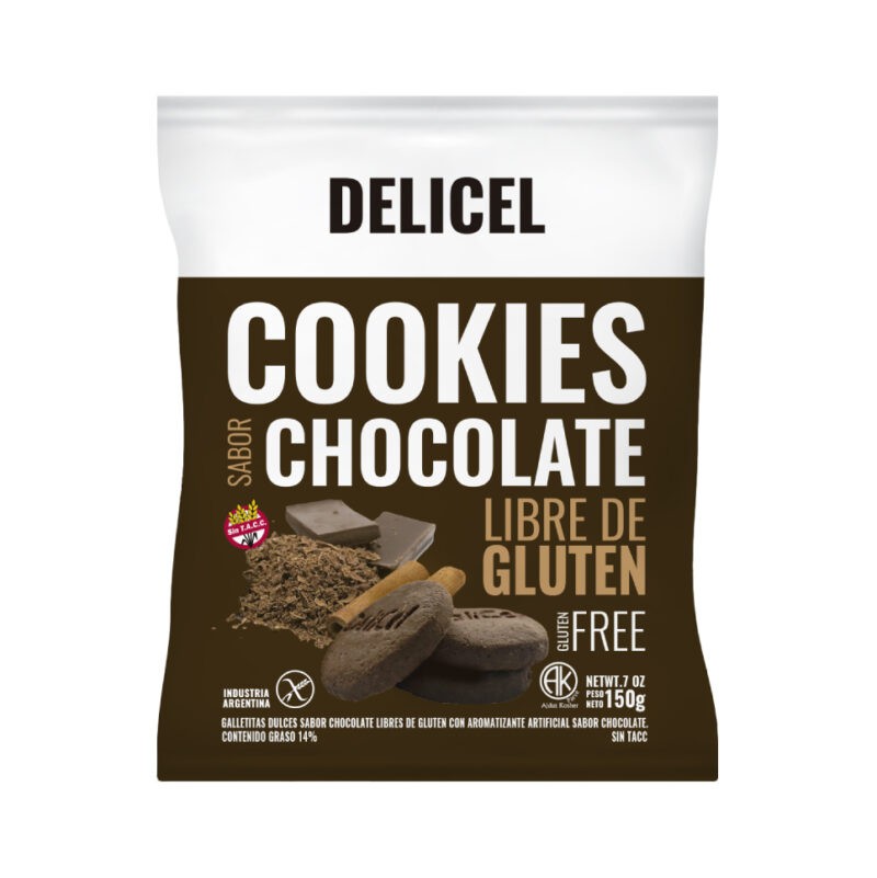 Cookies Chocolate Delicel x 150gr