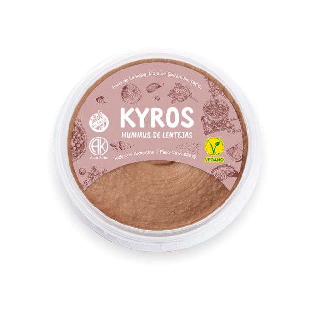 Hummus de Lentejas Kyros x 230gr