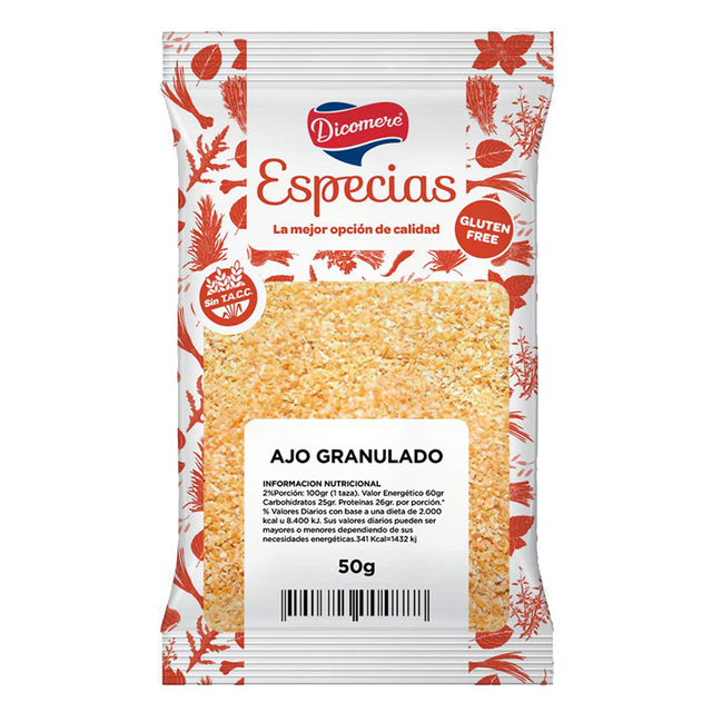 Ajo Granulado Sin Tacc x 50gr DICOMERE