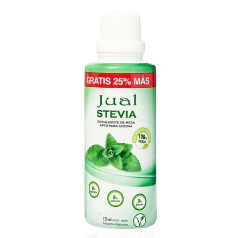 Endulzante Natural con Stevia Líquida Jual x 125cc