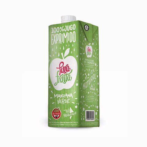 Exprimido Manzana Verde Pura Frutta x 1lt