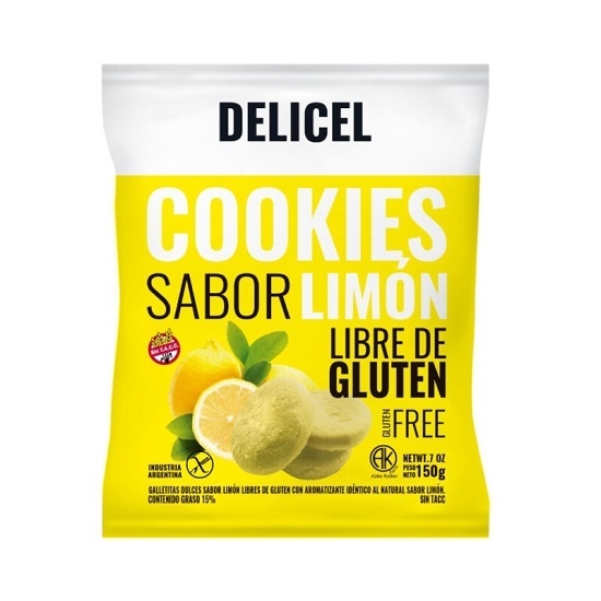 Cookies Limón Delicel x 150gr