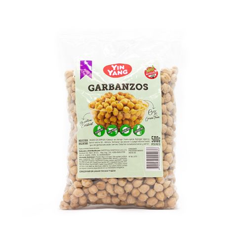 Garbanzos Envasados x 500 Gr (Yin Yang)