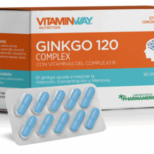Ginkgo 120 Complex x 60 cápsulas (Vitaminway)