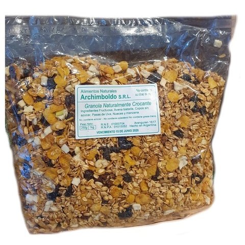 Granola Naturalmente Crocante x 1kg ARCHIMBOLDO