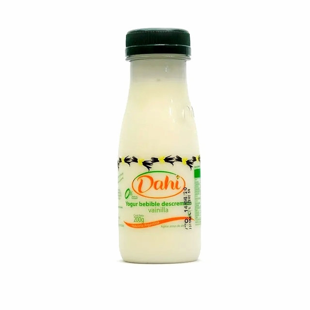Yogurt Bebible Descremado Vainilla x 200 Gr (Dahi)