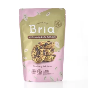 Snack sabor Pistachos y Arándanos Bria x 100gr