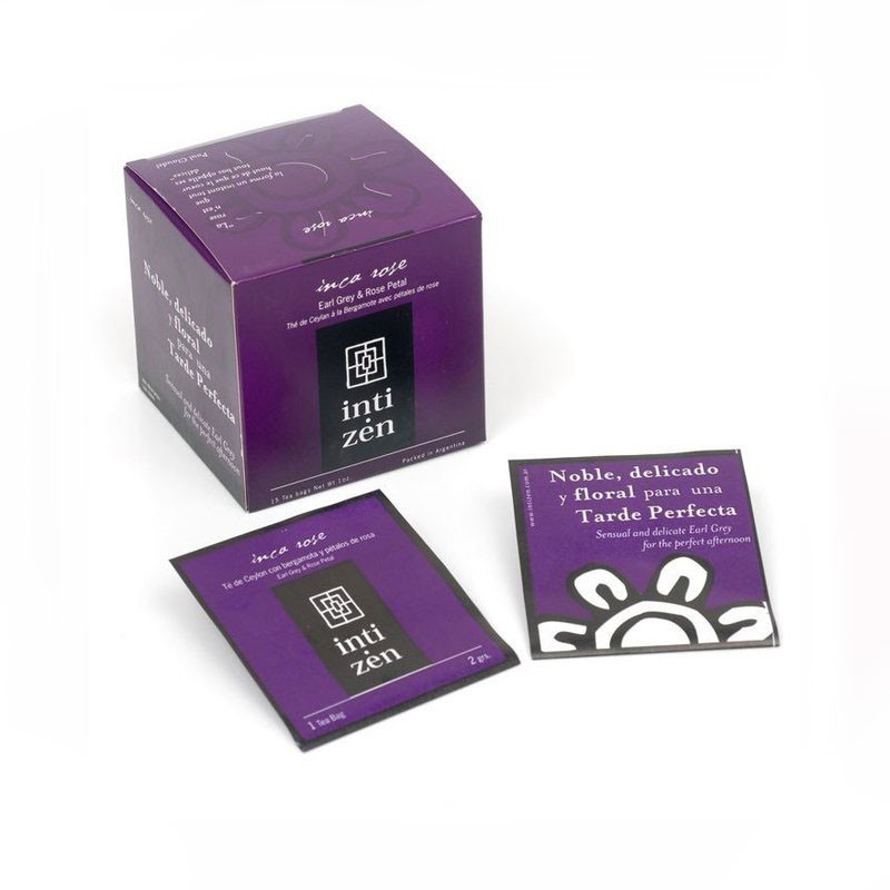 Inca Rose - Té Earl Grey Inti Zen x 15 saquitos