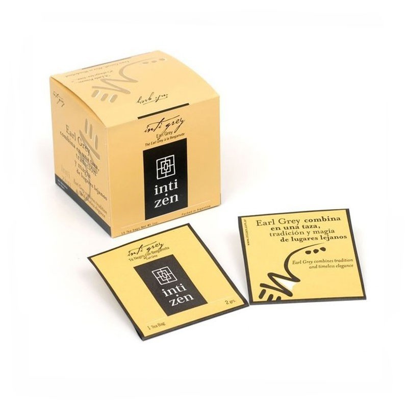 Iluminé Té Negro Con Bergamota Inti Zen x 15 saquitos