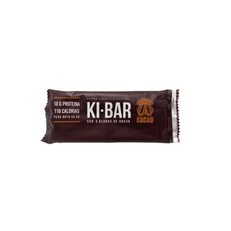 Barra Proteica Natural Cacao Ki-Bar x 40gr