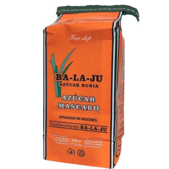 Azúcar Mascabo Envasada x 500Gr BALAJU