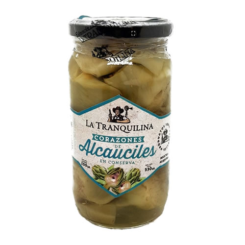 Corazones de Alcauciles en Conserva x 330gr LA TRANQUILINA