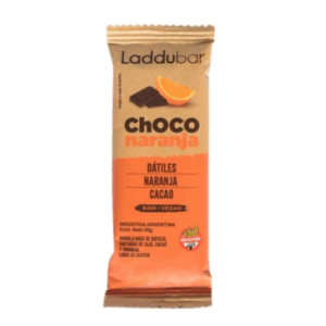 Barrita a base de Naranja y Dátil y Cacao Laddu Bar x 30gr