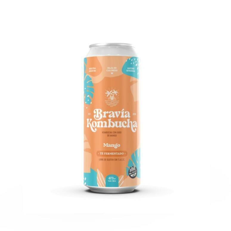 Kombucha Mango x 473ml BRAVIA