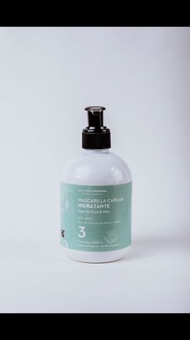 Mascarilla Hidratante - Agua de Coco y Aloe Vera Savia Tierra x 300ml