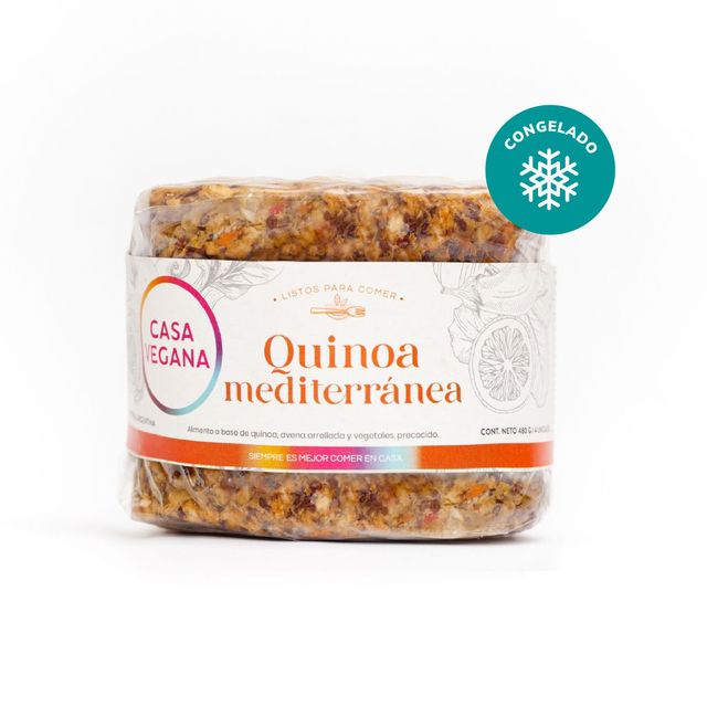 Medallones de Quinoa Mediterránea Casa Vegana x 4 Unidades