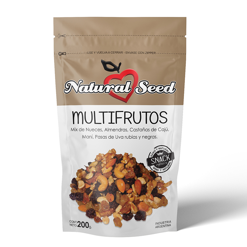 Multifrutos x 200gr NATURAL SEED