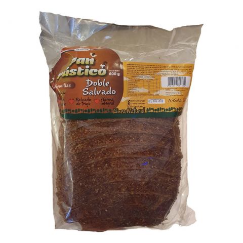Pan Rústico Doble Salvado x 560 Gr (La Francia)