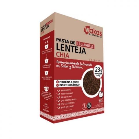 Pasta de Legumbres Lenteja y Chía x 250 Gr (Wakas)