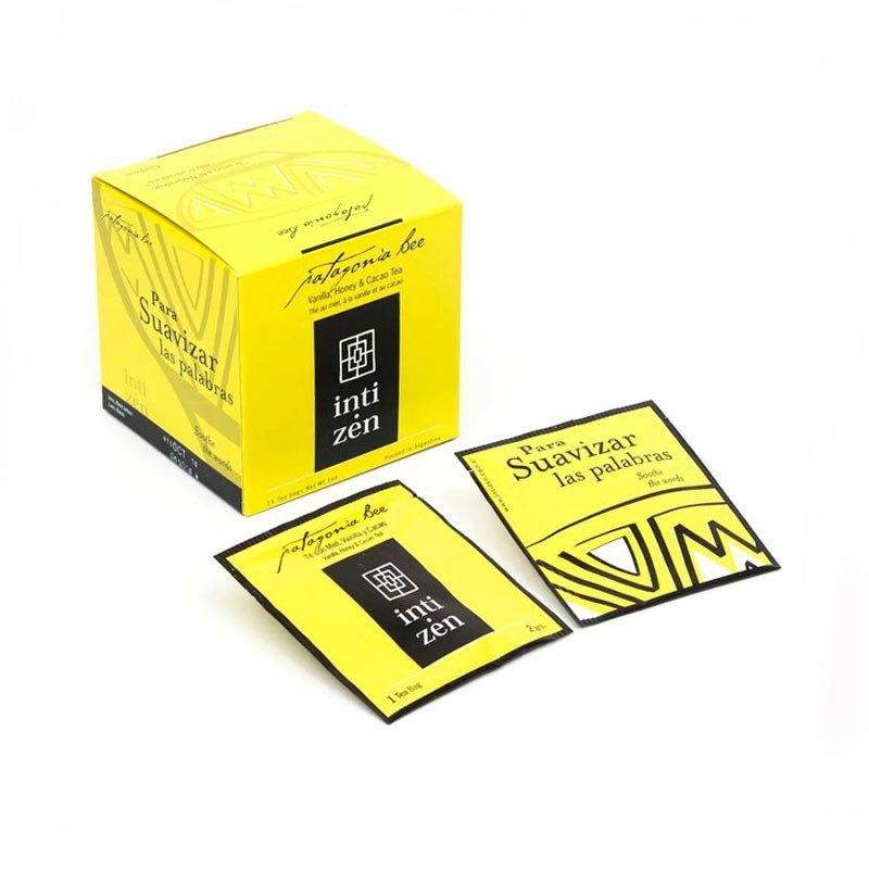 Patagonia Bee Té Negro Con Miel Vainilla Y Cacao Inti Zen x 15 saquitos