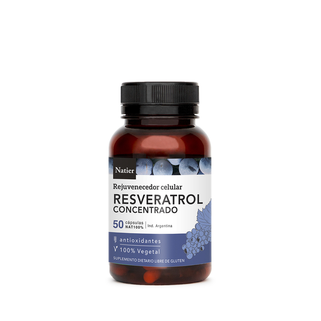 Resveratrol x 50 cápsulas NATIER
