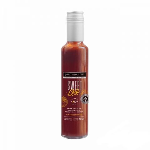 Sweet Chili Salsa a Base de Morrón Rojo Azúcar y Ají Molido Pampa Gourmet x 310gr