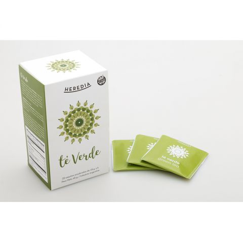 Té Verde Heredia x 25 Saquitos