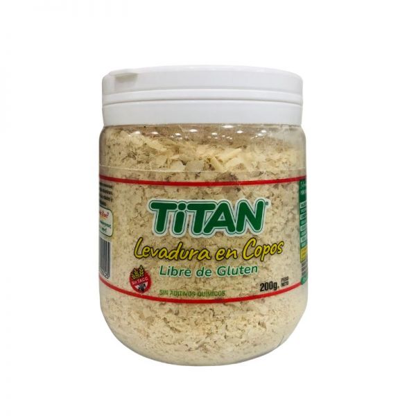 Levadura Natural En Copos x 200gr TITáN
