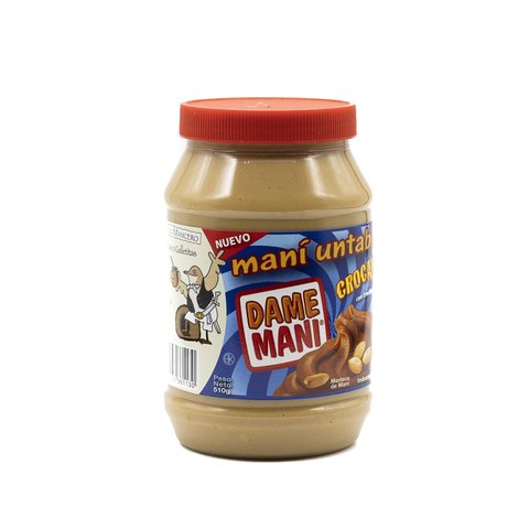 Pasta de Maní Crocante Dame Maní x 510grs