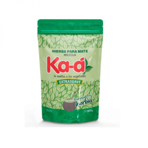 Yerba Mate Verde Extra Suave x 500gr KA-A