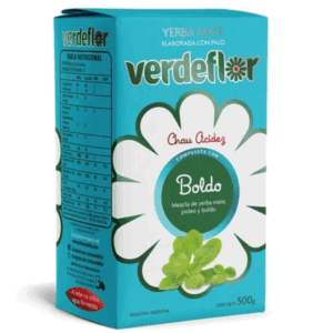 Yerba Mate Sabor Boldo x 500 Gr (Verdeflor)