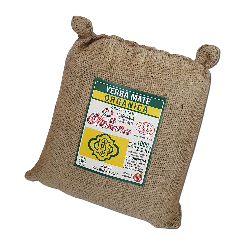 Yerba Mate La Obereña Orgánica 1Kg
