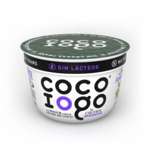 Yogur Leche De Coco Iogo Arándanos x 160 Gr (Crudda)